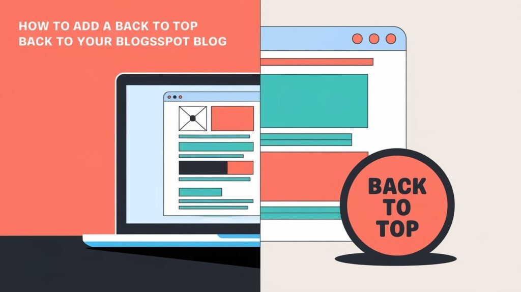 How To Add Back To Top To Blogspot Blog