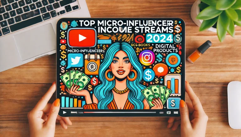 Micro Influencer Revenue Streams: Top Ways to Make Money in 2024