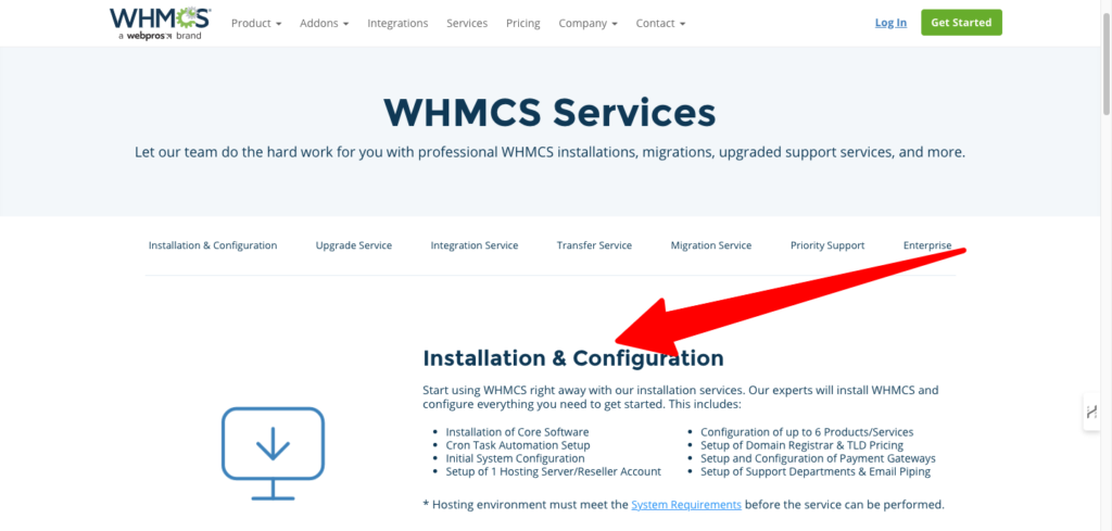 WHMCS Hosting Automation